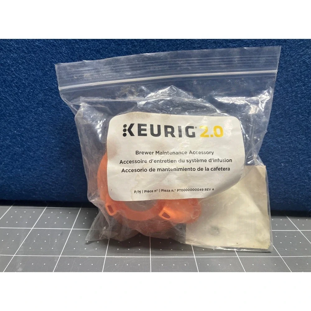 Keurig 2.0 Top Needle Brewer Maintenance 6 Water Filters 1 Blue Filter Pod